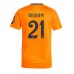 Real Madrid Brahim Diaz #21 Borte Drakt 2024-25 Kortermet